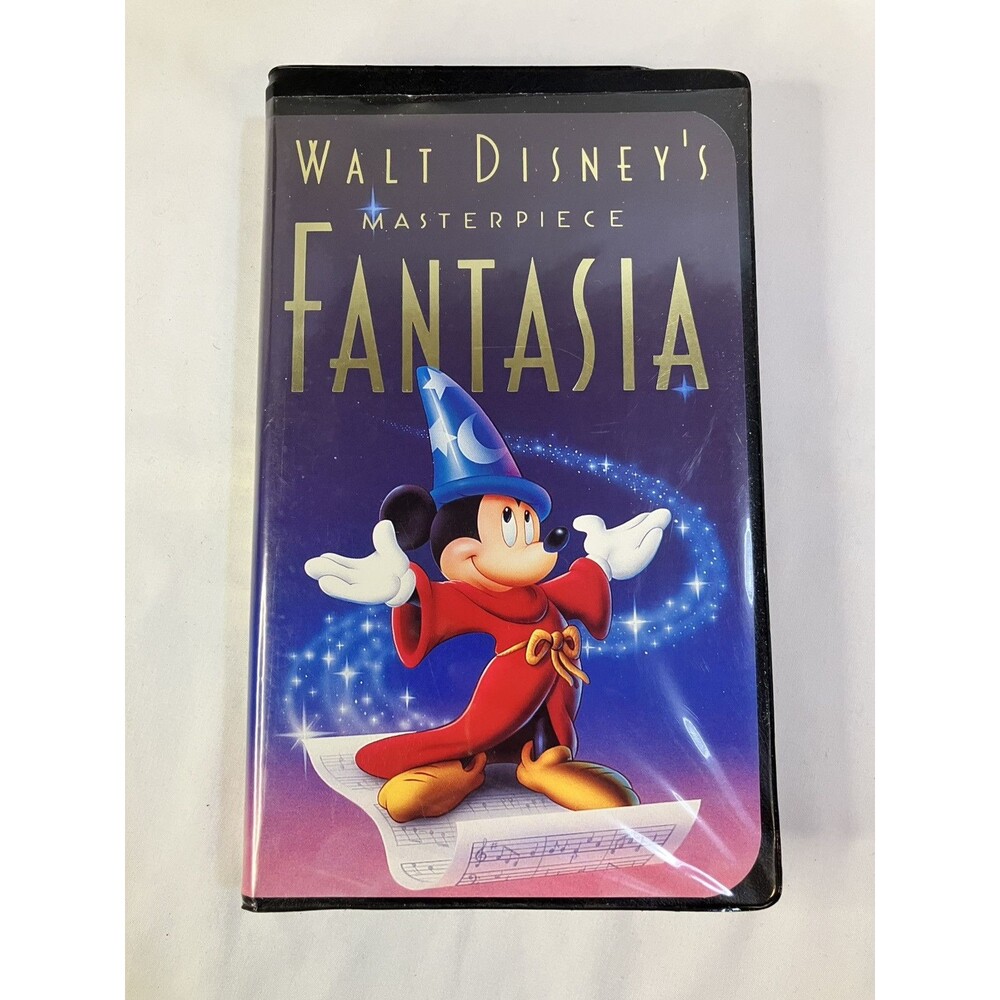 Walt Disney's Masterpiece Fantasia (VHS, 1991) Clamshell - Tested